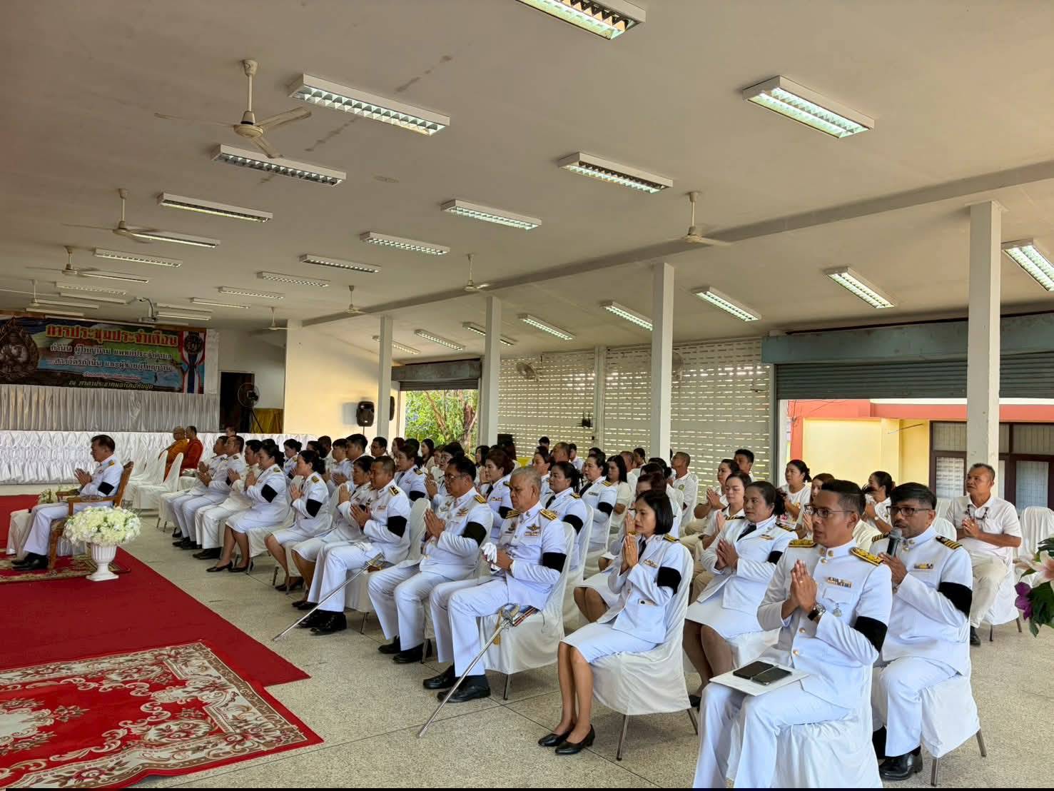 พช.ทับปุด ร่วมพิธีทำบุญตักบาตรถวายพระกุศล สมเด็จพระอริยวงศาคตญาณ สมเด็จพระสังฆราช สกลมหาสังฆปริณายก และน้อมรำลึกในพระกรุณาธิคุณ ถวายพระกุศลแด่สมเด็จพระเจ้าลูกเธอ เจ้าฟ้าพัชรกิติยาภา นเรนทิราเทพยวดี กรมหลวงราชสาริณีสิริพัชร มหาวัชรราชธิดา